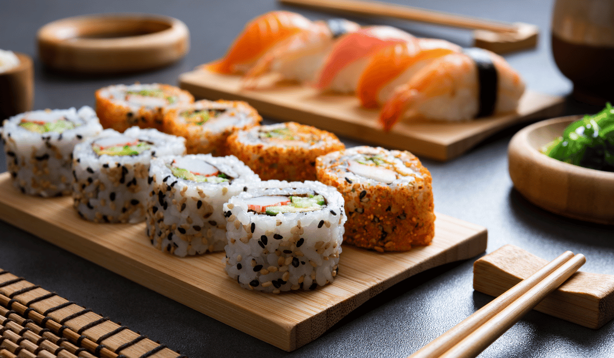 Sakura Sushi Restaurant Interior